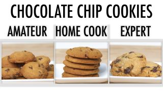 4 Levels of Chocolate Chip Cookies Amateur to Food Scientist