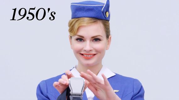 100 Years of Flight Attendant Uniforms