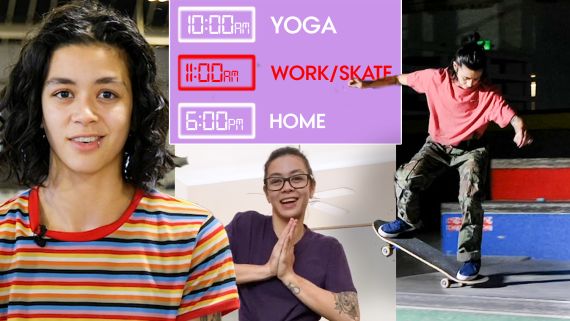 Olympic Skateboarder’s Daily Routine While Filming a New Skate Video