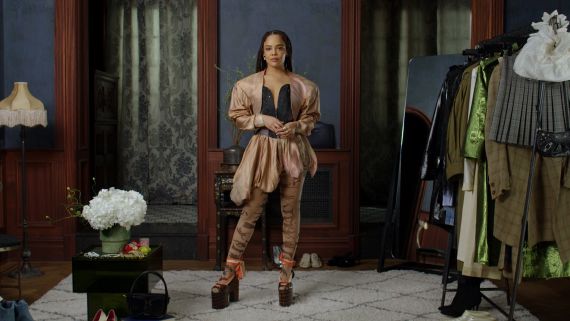 Avant Garde! Inside Actor Tessa Thompson’s Yohji, Vivienne, and Comme-Filled Wardrobe