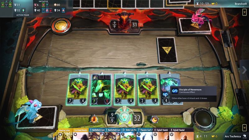Watch Artifact: a new online card game from two gaming titans, Ars  Technica Video