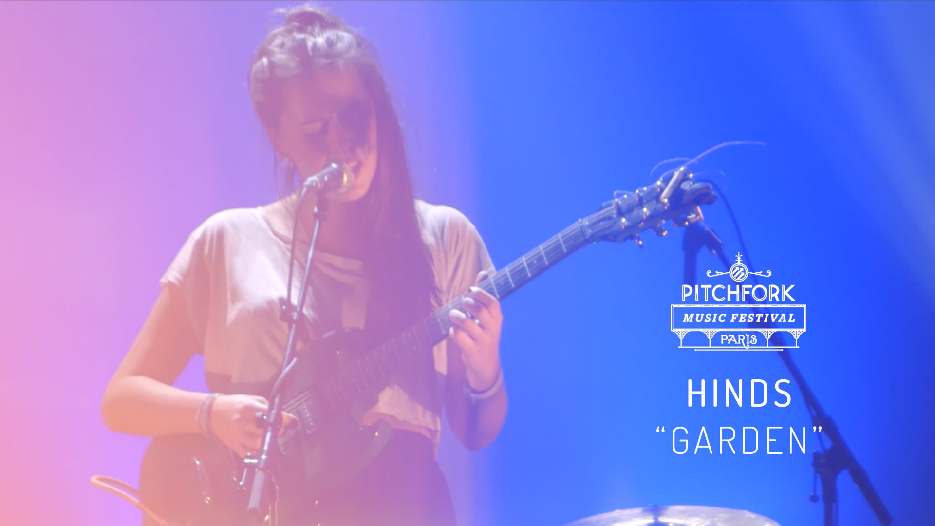 Watch Hinds “Garden” Pitchfork Music Festival Paris 2015