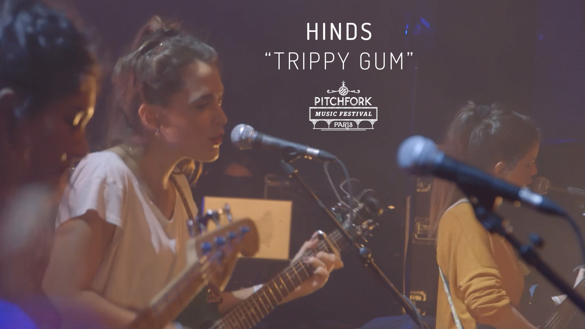 Watch Hinds “Trippy Gum” Pitchfork Music Festival Paris 2015