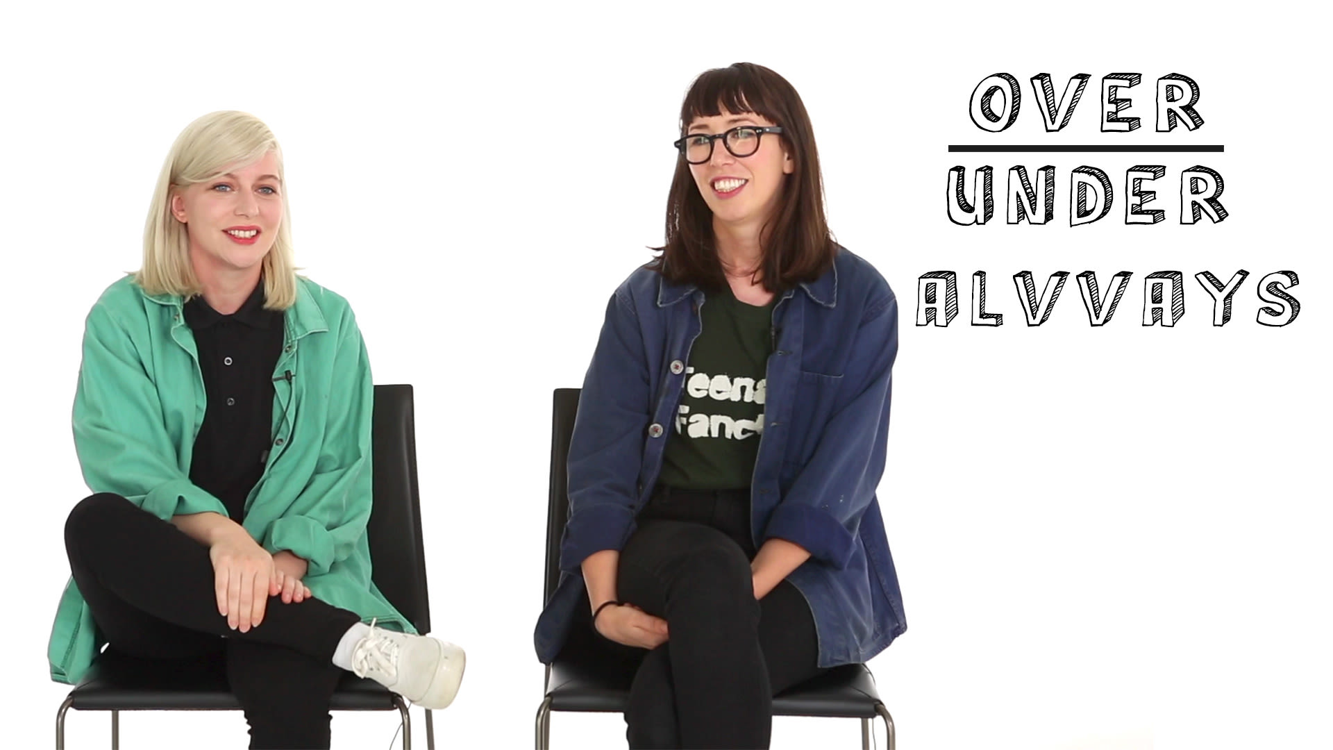 Watch Alvvays Rates Video Games, Magicians, and Jim Carrey | Over/Under |  Pitchfork