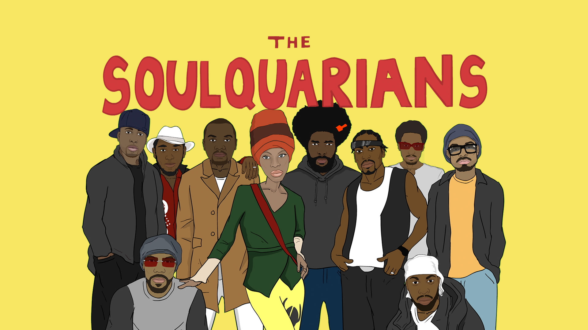 人気の Soulquarians: The Watch The Erykah Between Collaboration R&B、ソウル