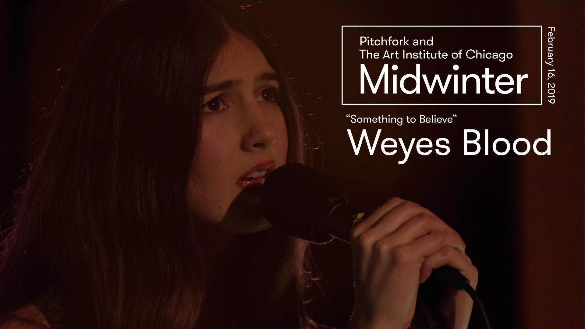 Watch Weyes Blood “Something to Believe” Midwinter 2019