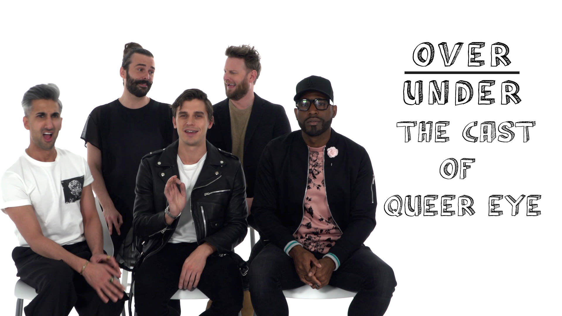 1920px x 1080px - Watch The Cast of Queer Eye Rate 30 Rock, The Strokes, and Kellyanne Conway  | Over/Under | Pitchfork