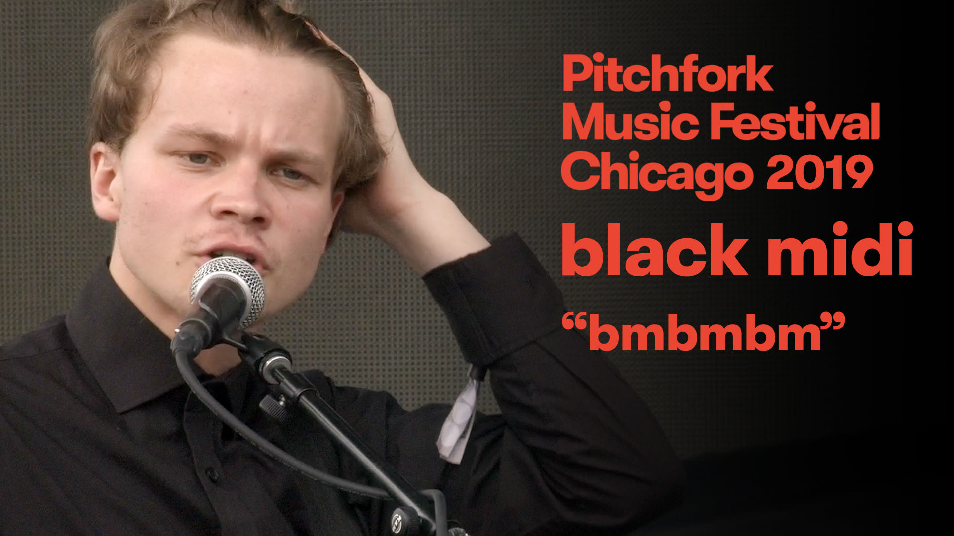 Watch black midi “bmbmbm” Pitchfork Music Festival 2019