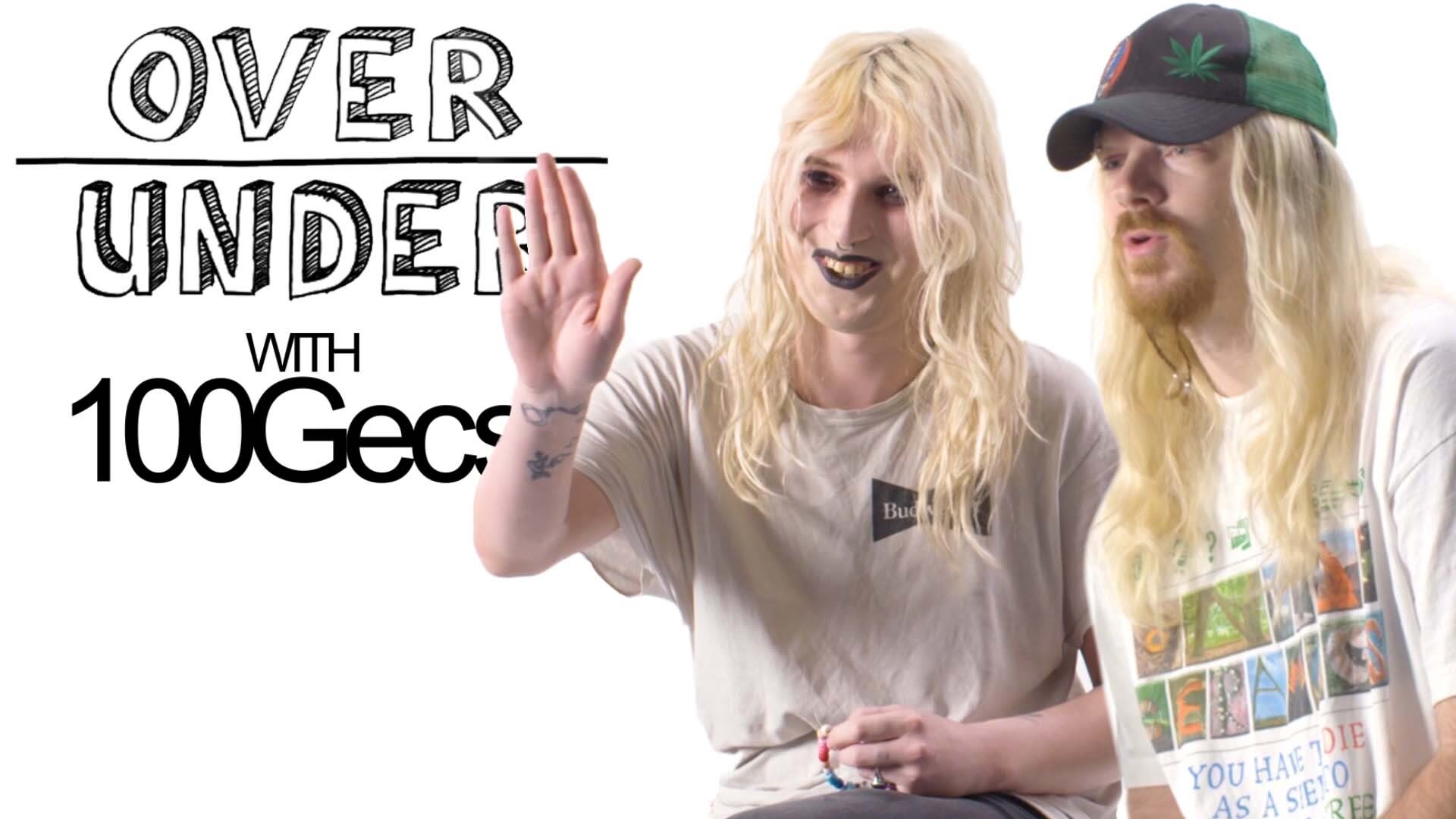 Watch 100 gecs Rate Korn, Giant Tattoos and Magicians Over/Under