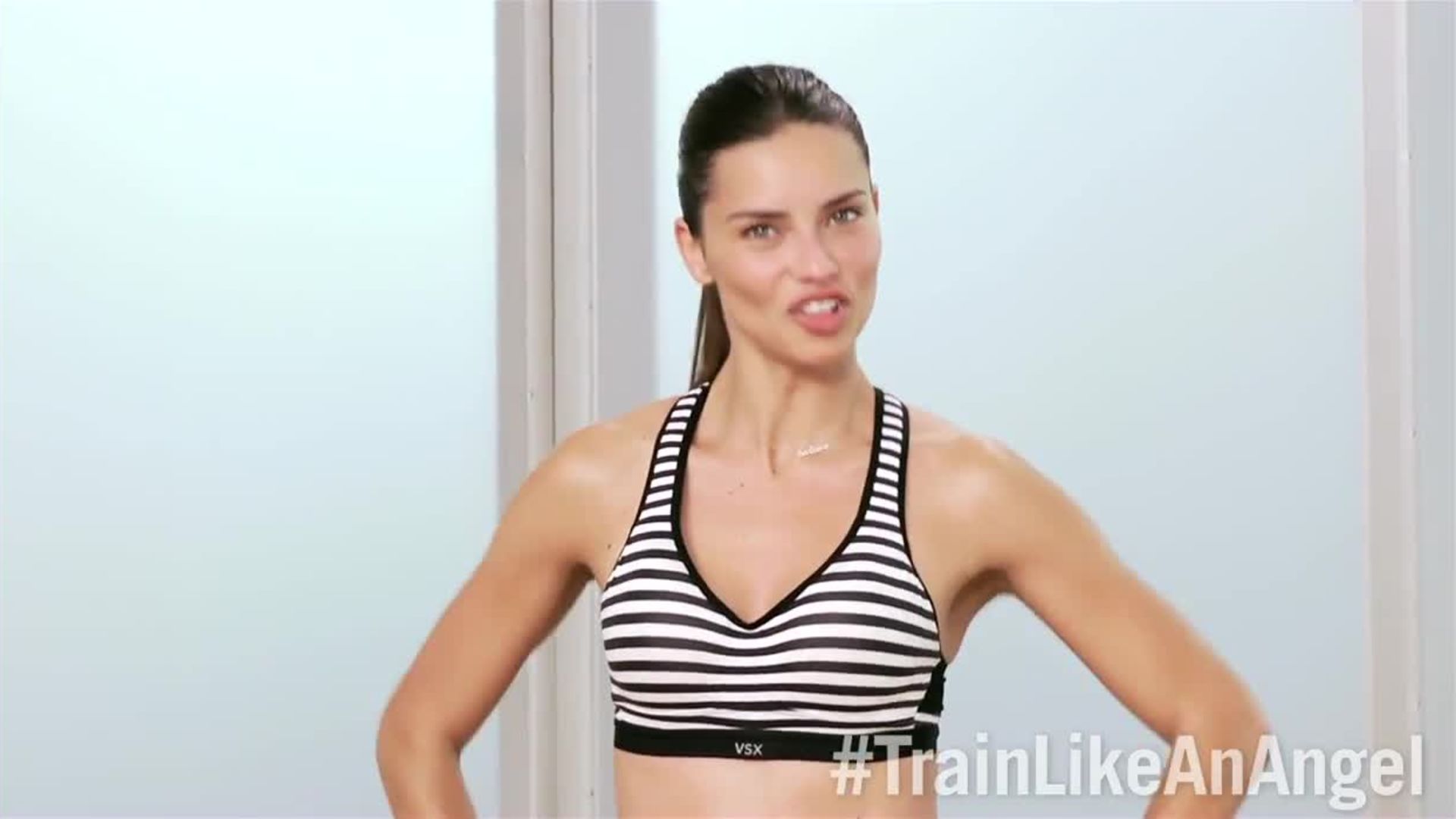 Adriana Lima shares her workout routine for the new Victoria's Secret VSX  collection