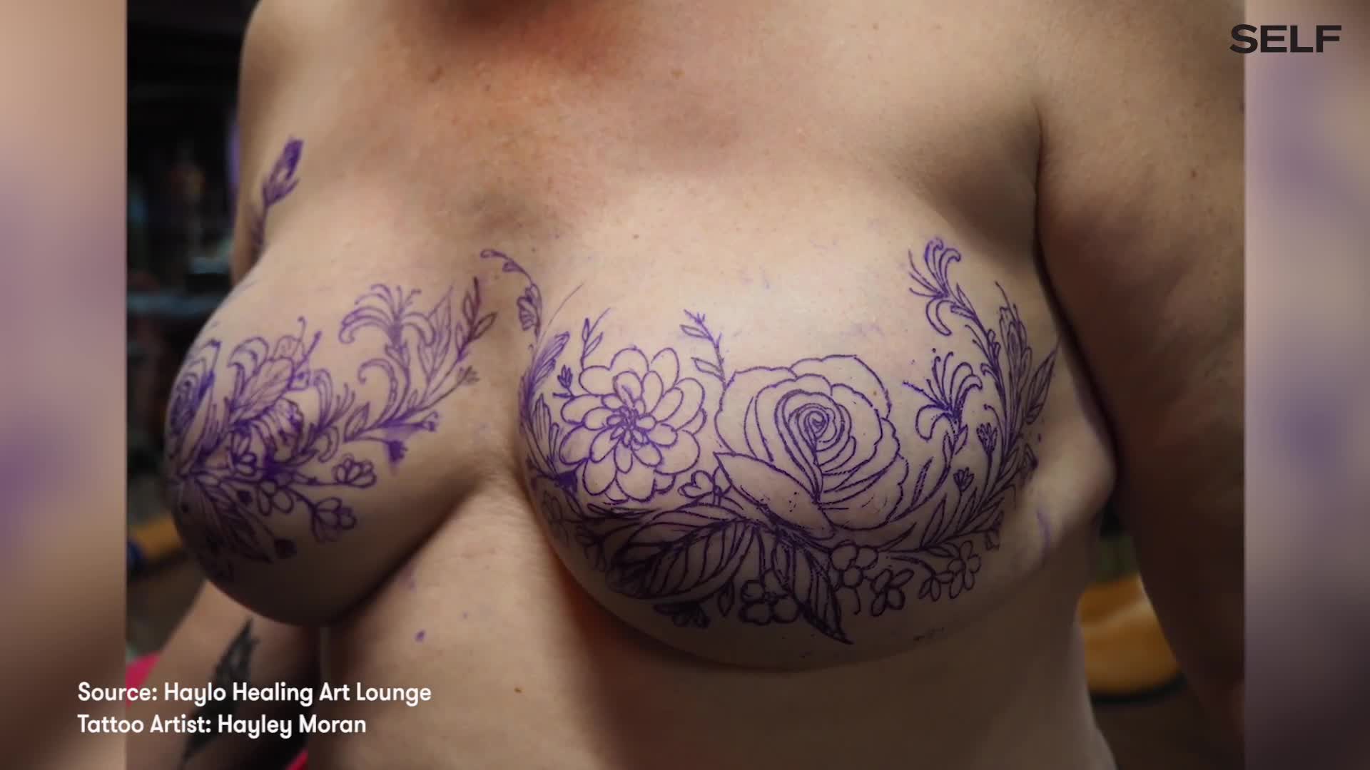 Watch This Tattoo Parlor Specializes in Beautiful Mastectomy Tattoos for  Women Who've Had Breast Cancer