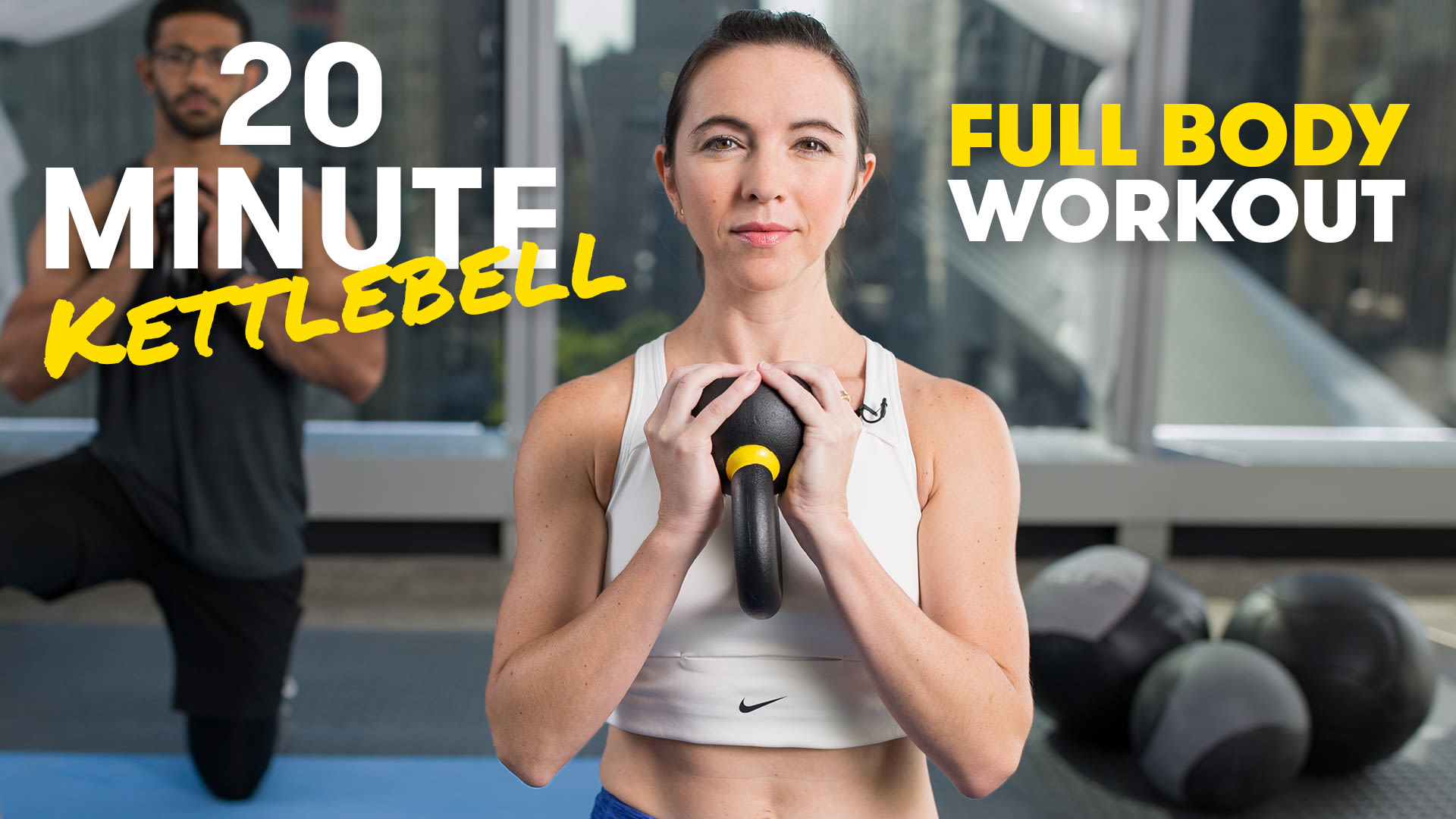 hvorfor ikke Møntvask pålidelighed Watch 20-Minute Full-Body Kettlebell Workout | SELF