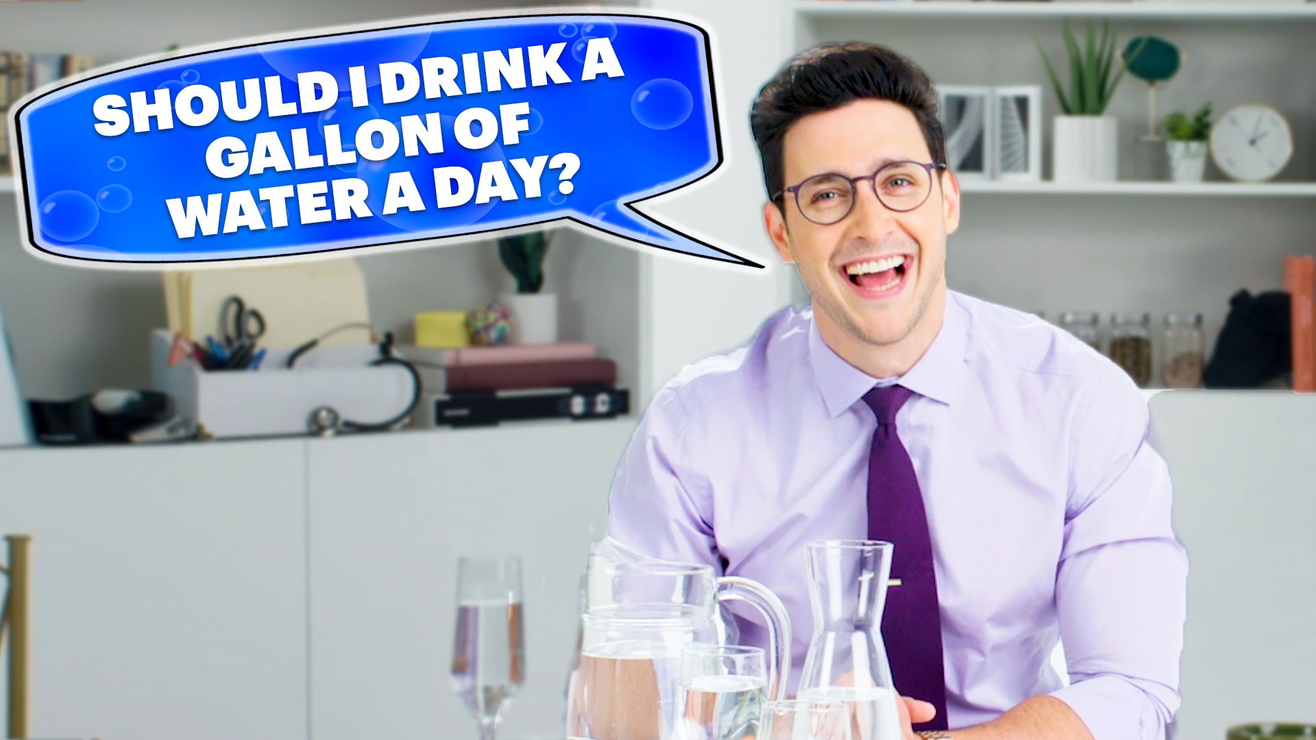 Watch The Truth About Water Wellness Trends with Doctor Mike Varshavski |  SELF