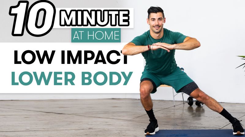 10 Minute Low Impact Lower Body Workout