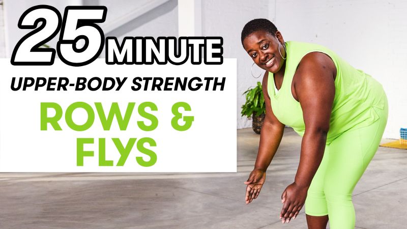Upper Body Strength Rows and Flys Class 3