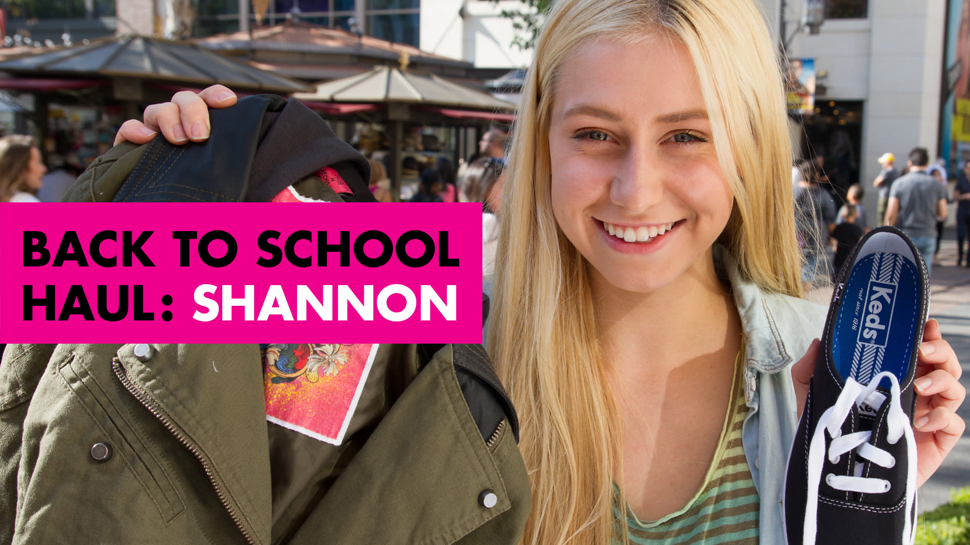 Watch Back-to-School Saturday Haul with Shannon Barker | Teen Vogue