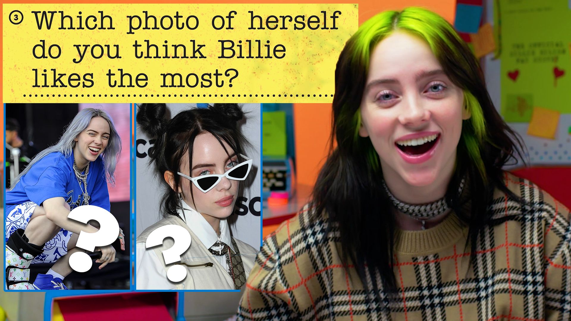 Watch Billie Eilish Guesses How 4,669 Fans Responded to a Survey About