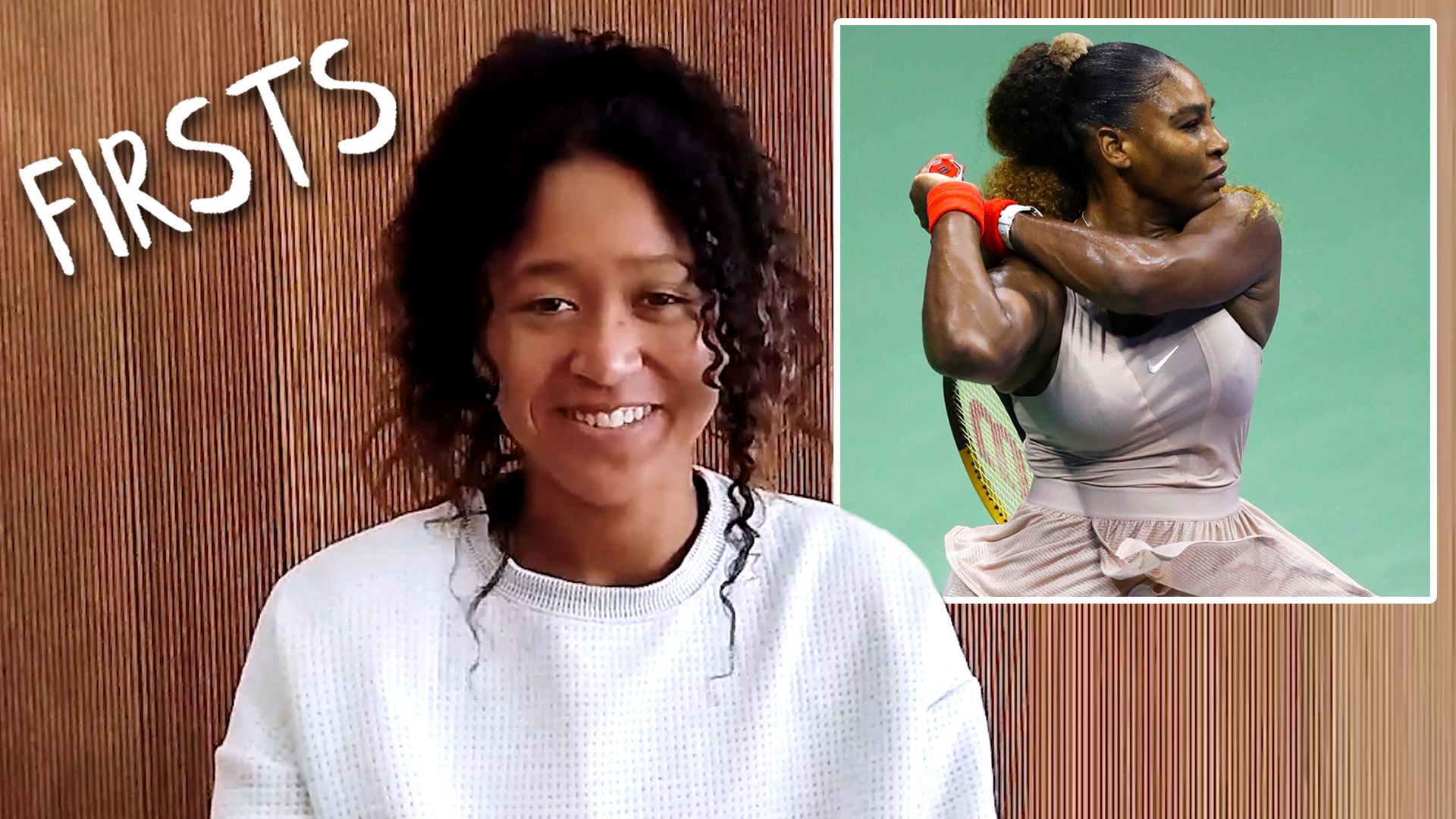 Watch Naomi Osaka Shares Her First Time Meeting Serena Williams