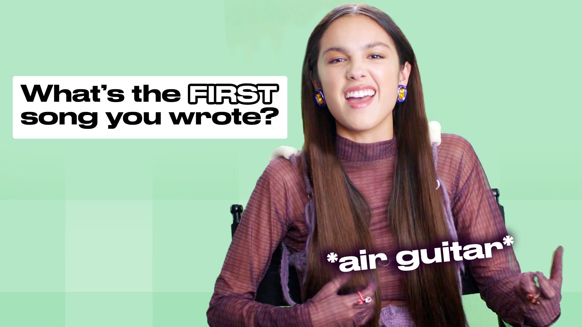 Watch Olivia Rodrigo Shares Her First Song Written for Sour, First Time