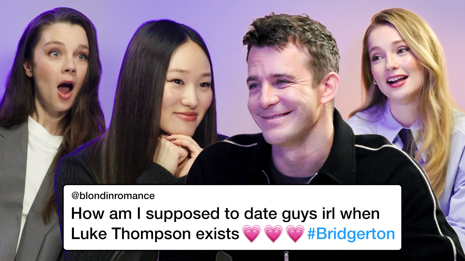 Watch Bridgerton Cast Compete in a Compliment Battle | Compliment