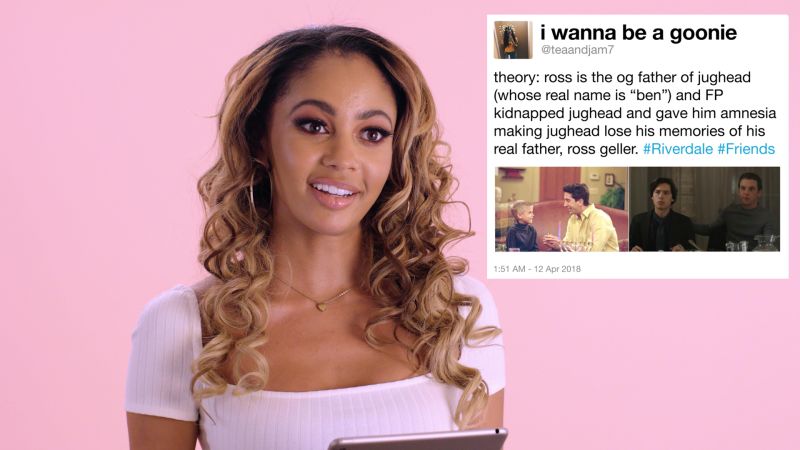 Watch Vanessa Morgan Reacts To Riverdale Fan Theories Teen Vogue Video Cne Teenvogue Com Teen Vogue