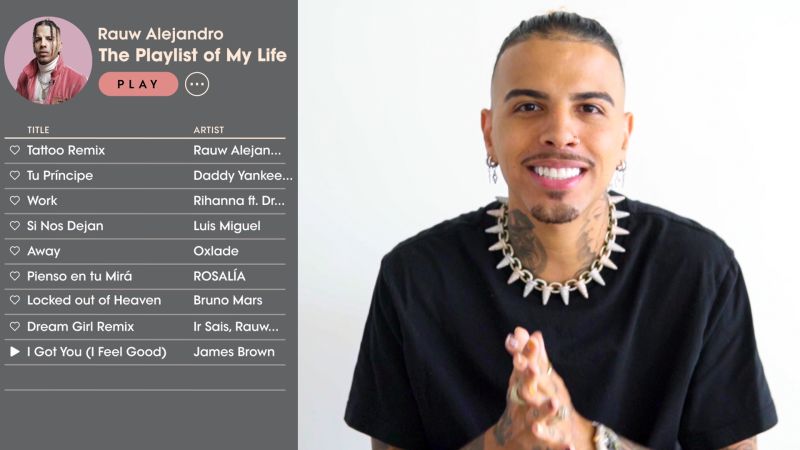 Watch Playlist Of My Life Rauw Alejandro Creates The Playlist Of His Life Teen Vogue Video Cne Teenvogue Com Teen Vogue