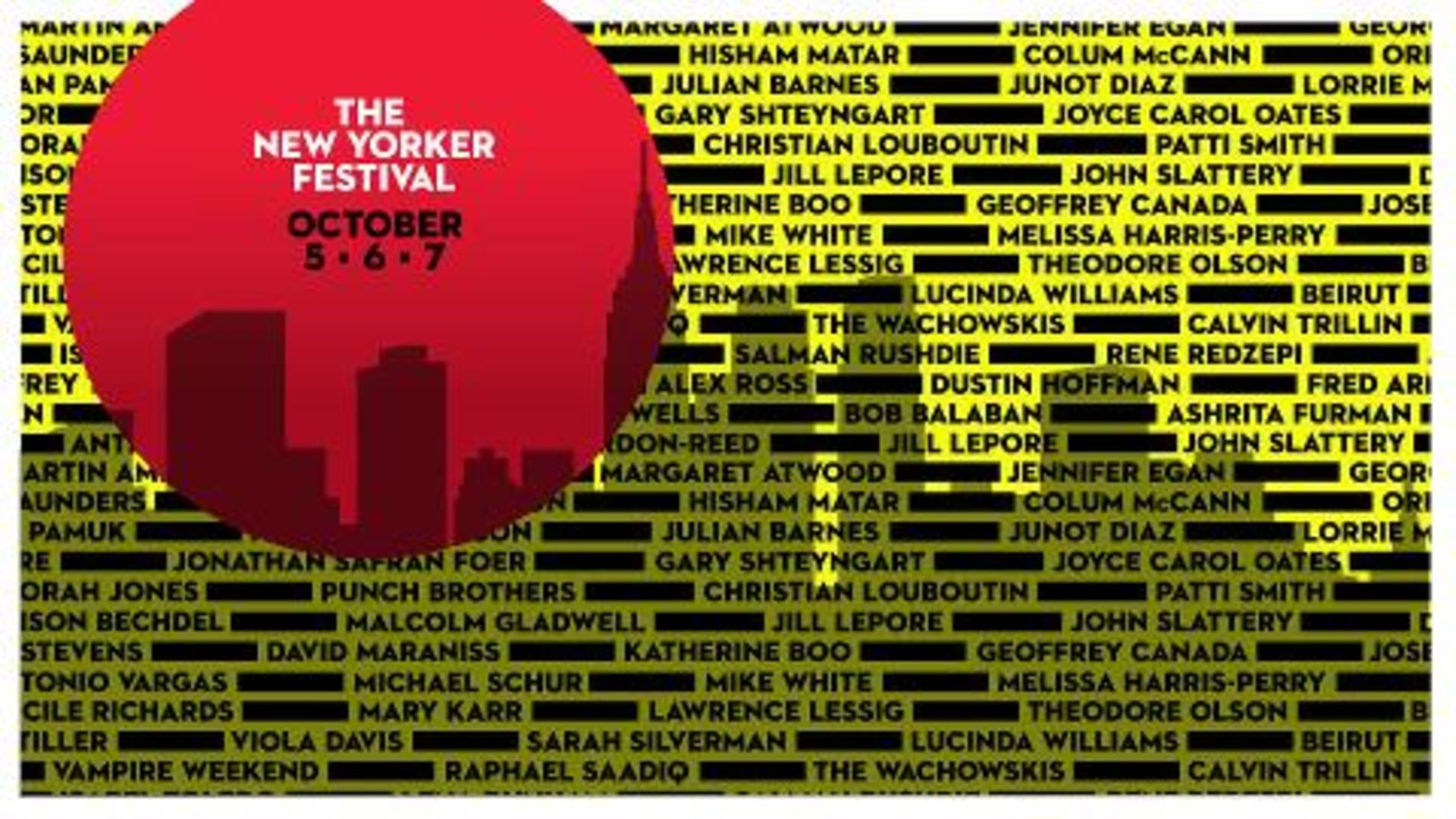 Watch The New Yorker Festival 2012 Trailer New Yorker Festival The