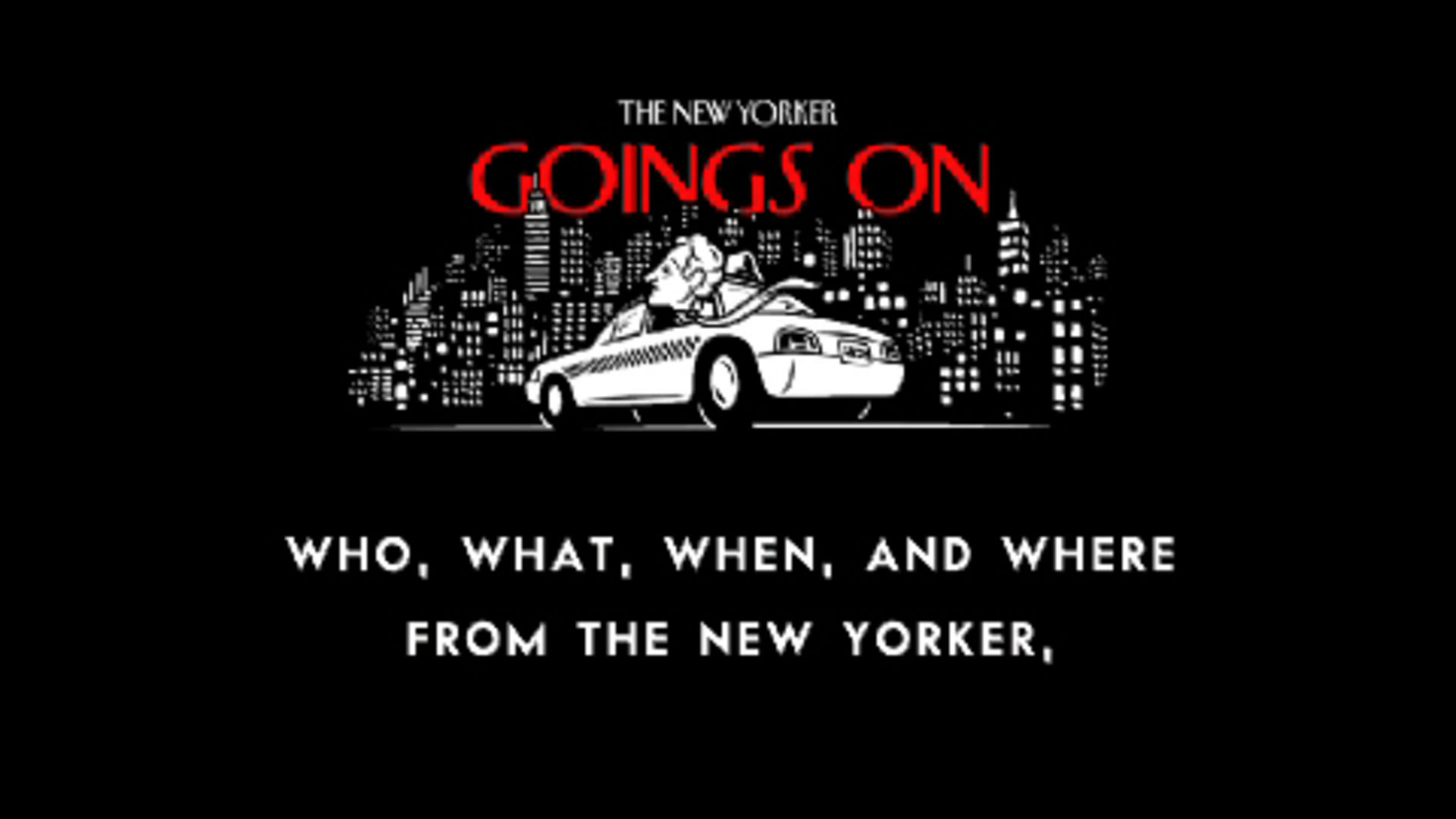 Watch Introducing the quot Goings On quot App Behind the Scenes The New Yorker