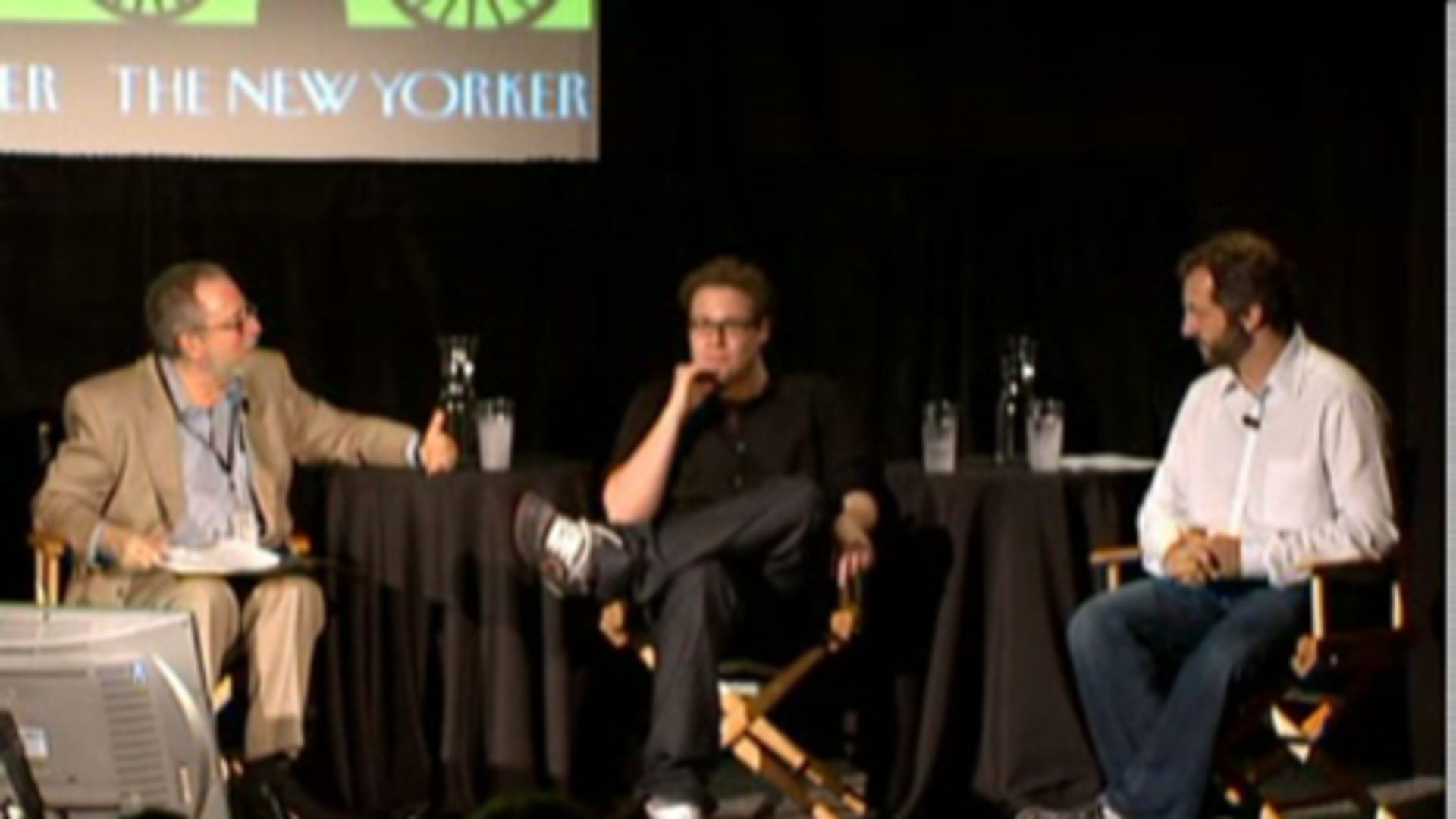 Watch Judd Apatow and Seth Rogen, with David Denby New Yorker Festival The New Yorker image
