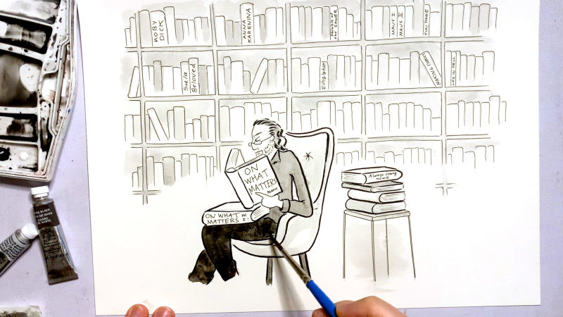 How to Draw Literary Cartoons | The New Yorker