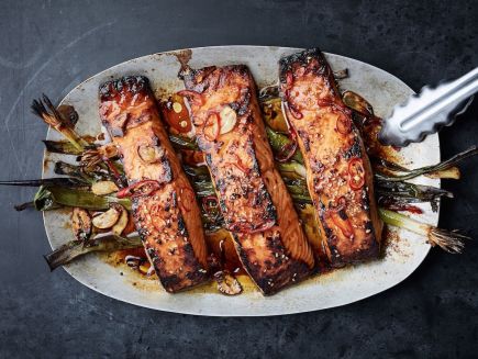 Easy Broiled Salmon With Sesame Bon Appetit Videos The Scene