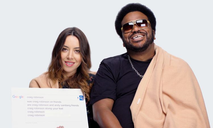 Aubrey Plaza Craig Robinson Answer The Webs Most Searched