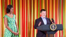 Epicurious @ The White House: Marshall Reid Speaks @ the Kids' State Dinner