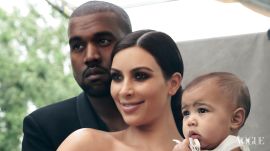 Kim Kardashian and Kanye West's Behind-the-Scenes Video From Their April Cover Shoot