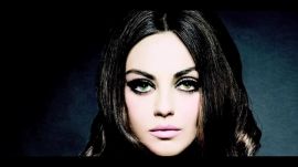 There's Some "Serious Hair Happening" on the Set of Mila Kunis' Cover Shoot