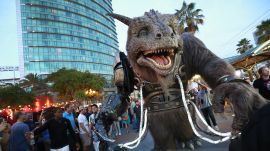 The Giant Creature vs. Angry Dogs at San Diego Comic-Con 2014