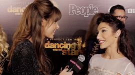 Go Behind the Scenes at the Dancing With the Stars 10th Anniversary Party: Meryl Talks Dancing With Maks, Awkward Moments, and More