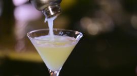 The Pear Martini at Off The Record in Washington D.C.