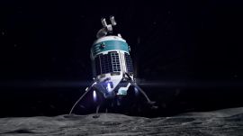 Moon Express: Lunar Scout Expedition 1 animation