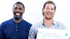 Matthew McConaughey & Idris Elba Answer the Web's Most Searched Questions
