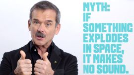Astronaut Chris Hadfield Debunks Common Space Myths