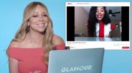 Mariah Carey Watches Fan Covers On YouTube