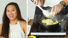 50 People Try to Make a French Omelette 