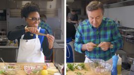 Daniel Boulud Challenges Amateur Cook To Keep Up With Him