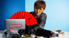 Kris Wu Travels With Lots of Gold and Disguises