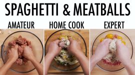 4 Levels of Spaghetti & Meatballs: Amateur to Food Scientist