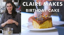 Claire Bakes Birthday Cake