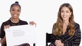 Jessica Alba & Gabrielle Union Answer the Web's Most Searched Questions