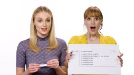 Sophie Turner & Jessica Chastain Answer the Web's Most Searched Questions 