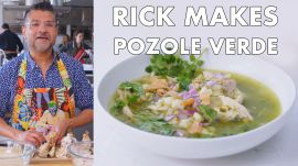 Rick makes Pozole Verde (Mexican Stew)
